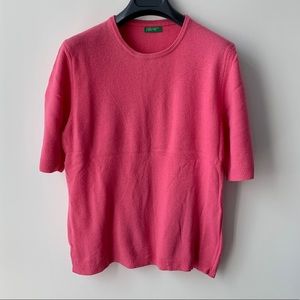 United Color of Benetton Short sleeve wool sweater
